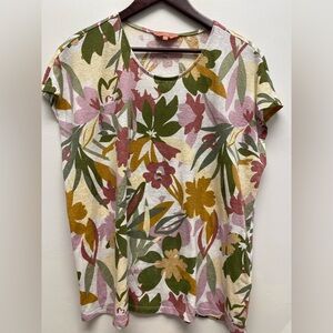 4 for 425 🌿 Iyla Floral Short Sleeve Top 🌿 - XXL